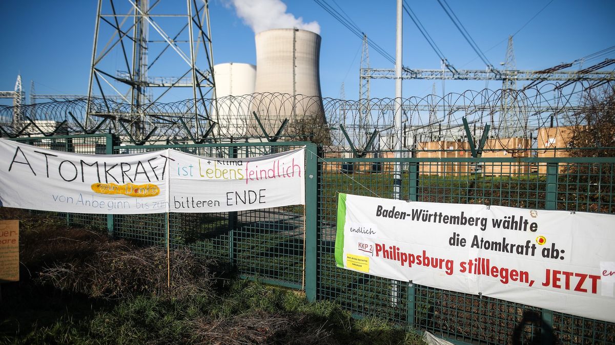 Německo ukončilo provoz další jaderné elektrárny